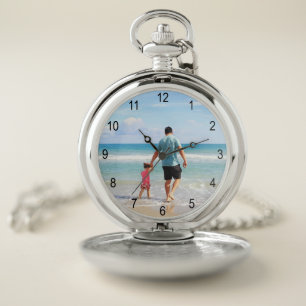 Add Your Own Photo and/or Text Pocket Watch