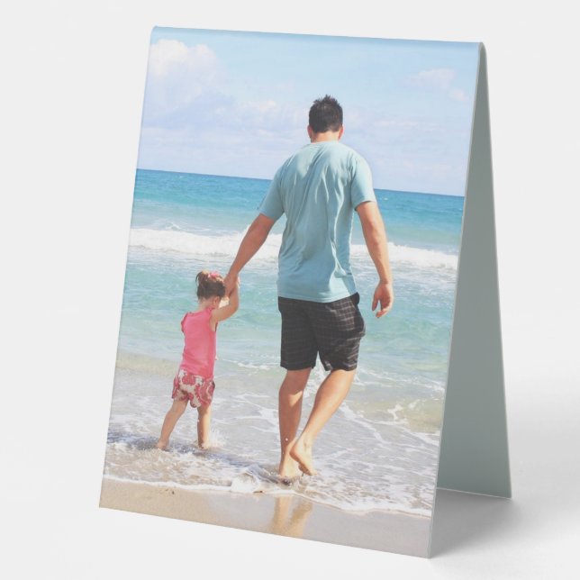 Add Your Own Photo and/or Text  Table Tent (Front)