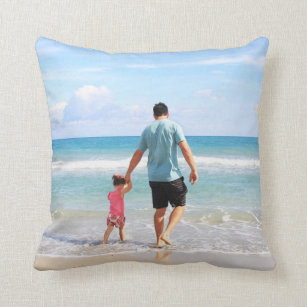 Add Your Own Photo and/or Text Throw Pillow