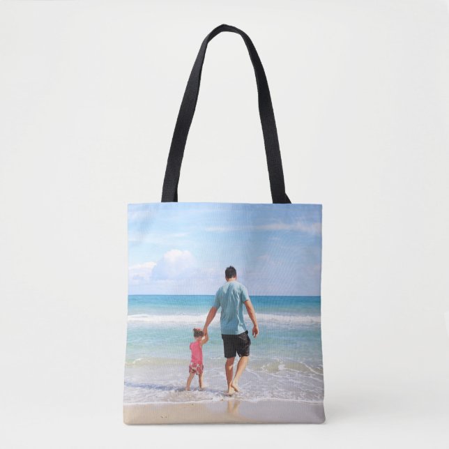Add Your Own Photo and/or Text Tote Bag (Front)