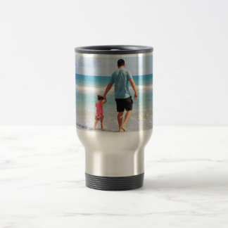Add Your Own Photo and/or Text Travel Mug