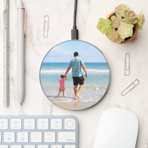 Add Your Own Photo and/or Text   Wireless Charger