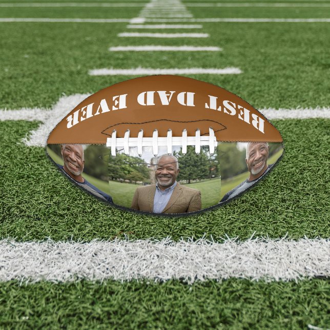 Add your own Photo Best Dad Football (Creator Uploaded)