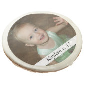 Add Your Own Photo Birthday Cookie (Angled)