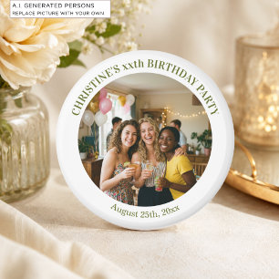 Add Your Own Photo Chic Birthday Party Favor Magnet