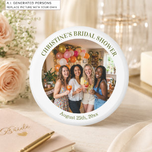 Add Your Own Photo Chic Bridal Shower Favor Magnet