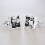 Add Your Own Photo Cufflinks<br><div class="desc">Showcase your cherished memories or favorite images by adding them to these stunning cufflinks. Our easy-to-use customization tool allows you to upload your own photo,  creating a truly unique accessory that's perfect for any occasion.</div>