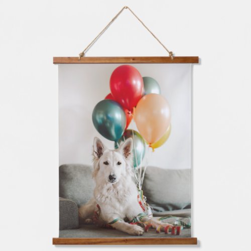 Add Your Own Photo  Custom Dog Photo Hanging Tapestry