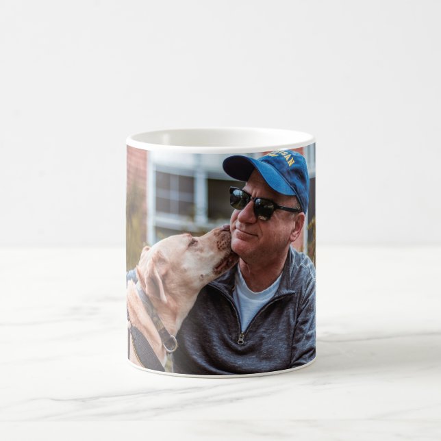 Add Your Own Photo Custom Personalized Coffee Mug (Center)