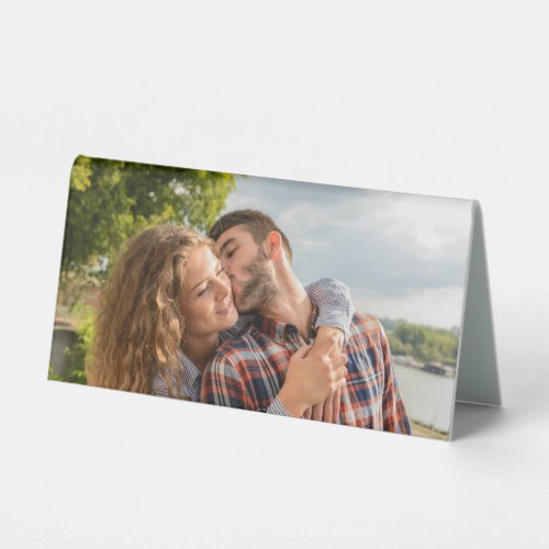 Add Your Own Photo Custom Table Tent Sign