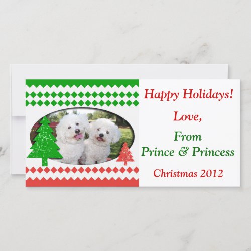Add Your Own Photo Cute Holiday Card