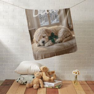 Add Your Own Photo Cute Pets baby blanket