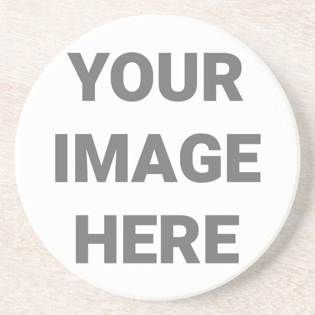 Add Your Own Photo Design Your Own Personalized Co Coaster (Front)
