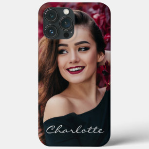 Add Your Own Photo DIY Custom Personalized Name iPhone 13 Pro Max Case