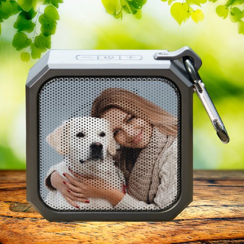 ADD YOUR OWN PHOTO DIY Dog Pet Mom Mama Bluetooth Speaker