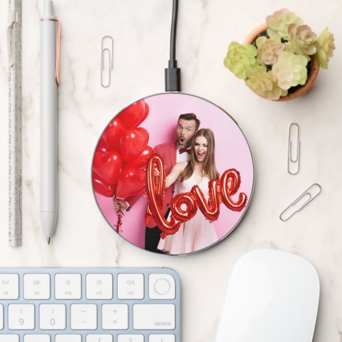ADD YOUR OWN PHOTO DIY LOVE Custom Picture Wireless Charger