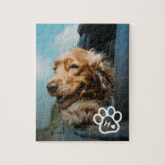 Add Your Own Photo Dog Pets Monogram jigsaw puzzle<br><div class="desc">Turn your favorite pet photo into a fun and memorable activity! Personalize this high-quality jigsaw puzzle with your dog’s picture and custom monogram for a unique keepsake. Perfect for cozy family nights, gifts for pet lovers, or displaying as wall art once complete. A playful way to celebrate your furry friend!...</div>
