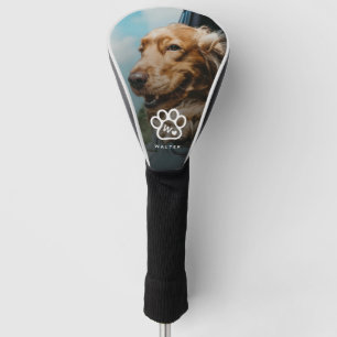 Add Your Own Photo Dog Pets Monogram Name Golf Head Cover