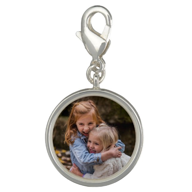 Add Your own Photo Gift For Mom Charm (Front)