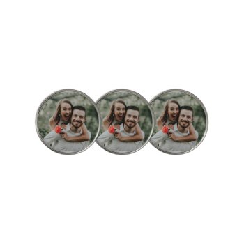 "add Your Own Photo"  Golf Ball Marker by iHave2Say at Zazzle