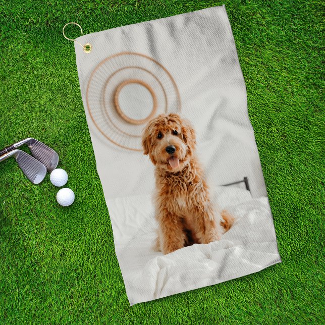 Add Your Own Photo Image Logo DIY Picture Golf Towel (Creator Uploaded)