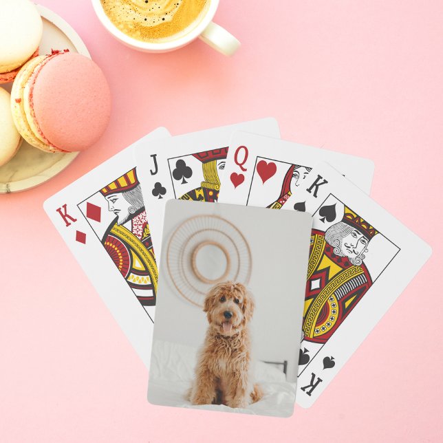 Add Your Own Photo Image Logo DIY Picture Poker Cards (Creator Uploaded)