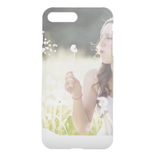 Add your own photo instagram upload custom clear iPhone 8 plus7 plus case