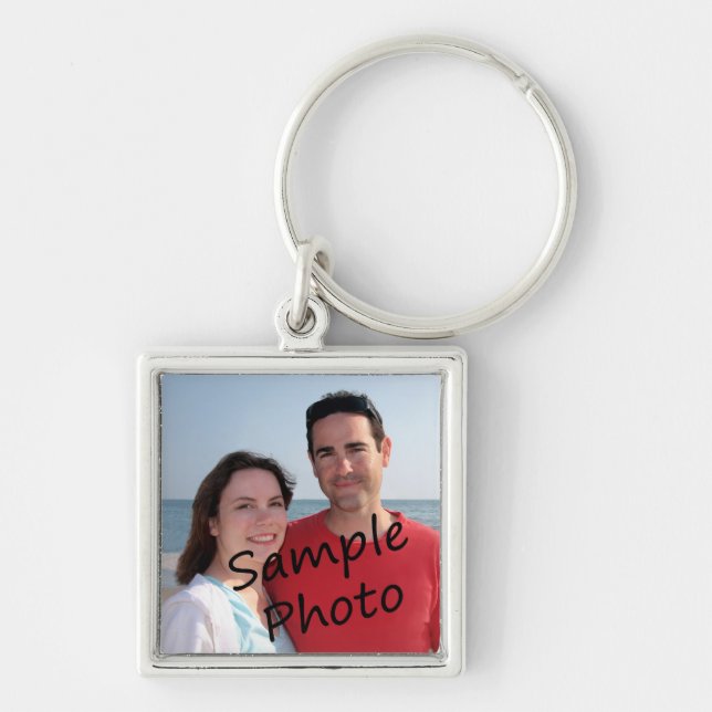 Add Your Own Photo Keychain (Front)