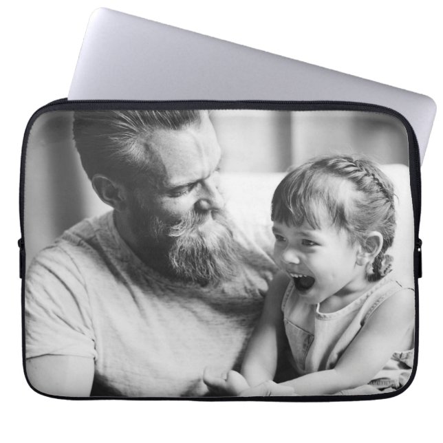 Add Your Own Photo Laptop Bag (Front)
