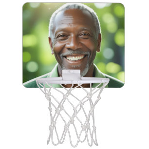Add your own Photo Mini Basketball Hoop