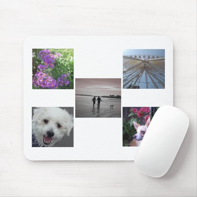 Add Your Own Photo Mouse Pad (With Mouse)