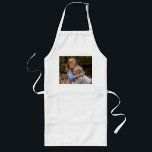 ADD YOUR OWN PHOTO OR TEXT LONG APRON<br><div class="desc">ADD YOUR OWN PHOTO OR TEXT, GRANDMA WOULD LOVE TO HAVE ONE OF THESE WITH THE GRAND KIDS PHOTO ON IT.</div>