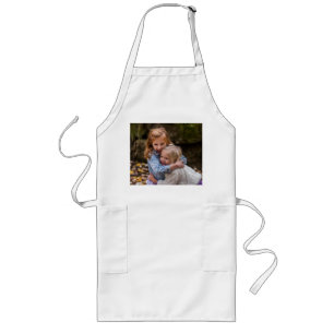 ADD YOUR OWN PHOTO OR TEXT LONG APRON