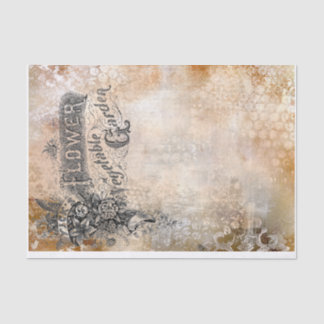 Add your own photo or words decoupage tissue paper