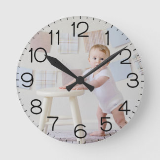 Add Your Own Photo Personalized Acrylic Wall Clock