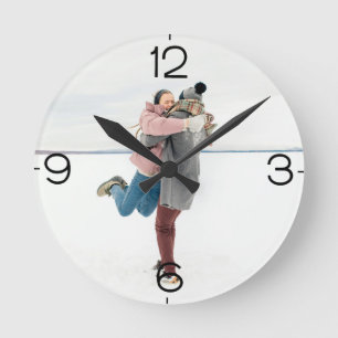 Add Your Own Photo Personalized Acrylic Wall Clock