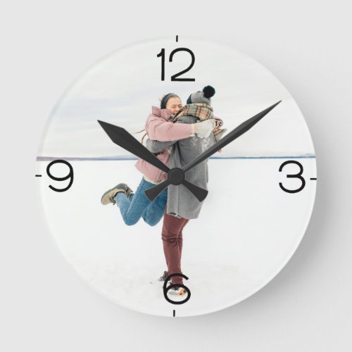 Add Your Own Photo Personalized Acrylic Wall Clock