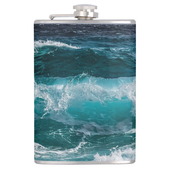Add Your Own Photo Personalized Flask (Front)