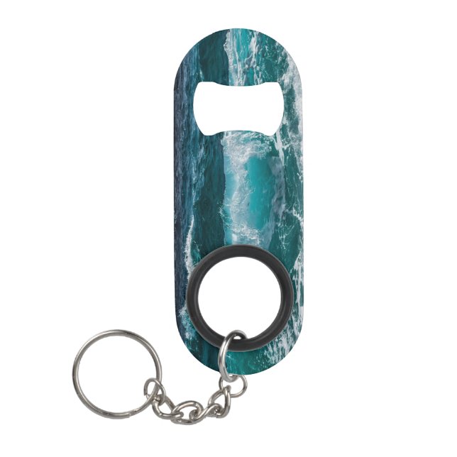 Add Your Own Photo Personalized Keychain Bottle Opener (Front)