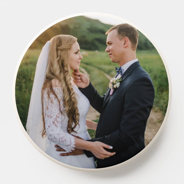 Add Your Own Photo | Personalized Wedding Photo PopSocket (Popsocket)