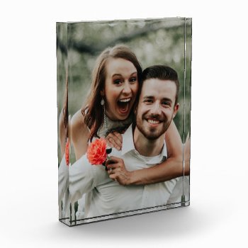 "add Your Own Photo" Photo Block by iHave2Say at Zazzle