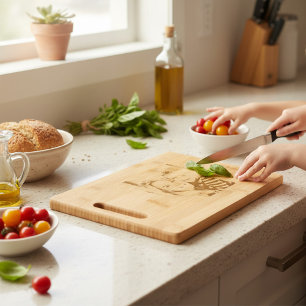 Add Your Own Photo Picture Image Engraved Cutting Board