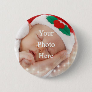 Add your own photo pinback button