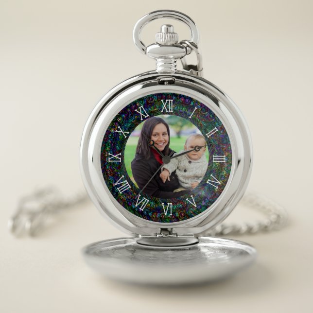 ADD YOUR OWN PHOTO POCKET WATCH (Inside)