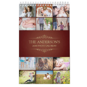 Add Your Own Photo Single Page 2026 Calendar