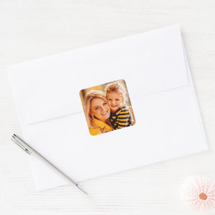 Add Your Own Photo Square Sticker