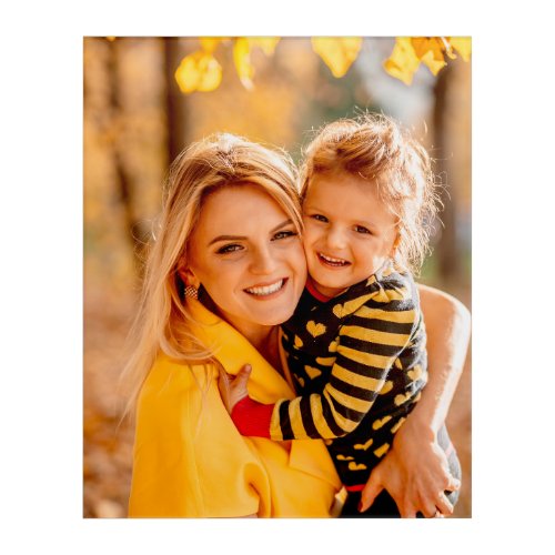 Add Your Own Photo  Template Acrylic Print