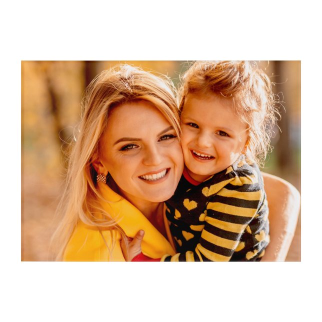 Add Your Own Photo | Template  Acrylic Print (Front)
