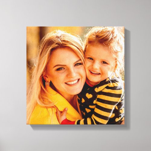 Add Your Own Photo  Template  Canvas Print