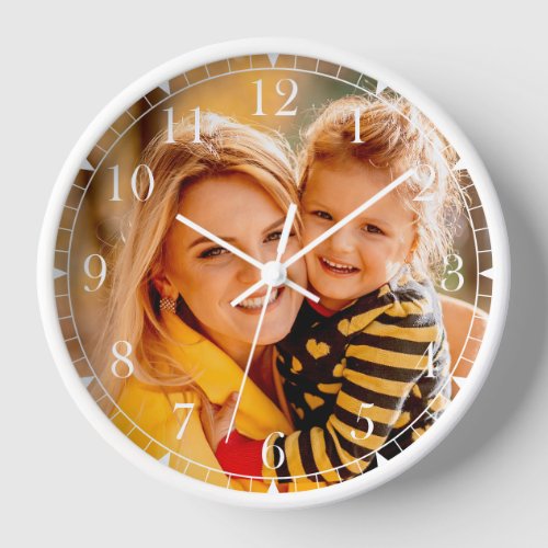 Add Your Own Photo  Template Clock